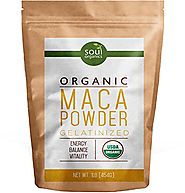 #1 Maca Powder, Organic From Maca Root - Purest Premium Vegan Superfood, USDA Certified and Gelatinized from Raw, Bet...