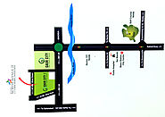 Location Map of Galaxy North Avenue 2 in Noida Extension