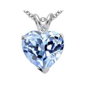 Heart Shaped Diamond Necklaces For Women