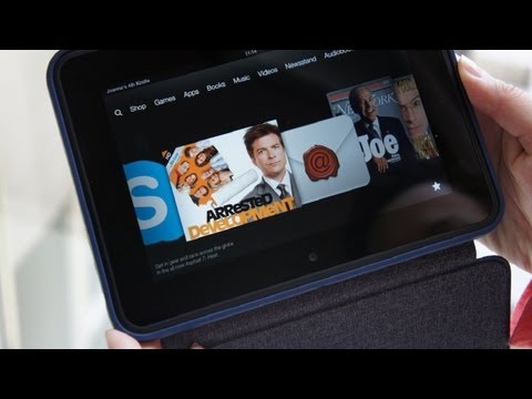 Amazon Kindle Fire HD 7" Official Case Hands On & Quick Review