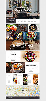 Cafe And Restaurant WP Theme Food & Restaurant Cafe and Restaurant Template