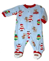 Carter's Baby Boy's "My First Christmas" Footed Sleeper: Clothing