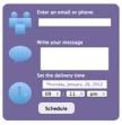 Schedule free email and text message (SMS) reminders with Cronote