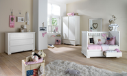 Kidsmill Malmo White Nursery Furniture Set