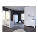 Europe Baby Somero - Modern Nursery Furniture Roomset in High Gloss Wh