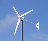 Zero Energy: Small Wind Turbine Power Generator With LED Light – ChargedUpToday