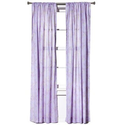 Simply Shabby Chic Window Panel - 54x84" Lavender Voile Purple