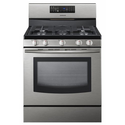 Samsung FX510 30" Freestanding Gas Range with 5 Burners and Convection Oven, Stainless
