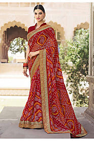 Buy Designer Bridal Sarees online - ParivarCeremony