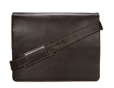 Visconti Leather Distressed Messenger Bag 18548-HARVARD