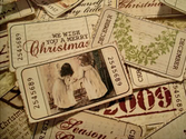 Vintage Ticket Style Christmas Gift Tags by ♥ Miss Cutiepie