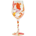 Amazon.com: Lolita Love My Wine Glass, Butterfly Kisses: Kitchen & Dining