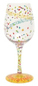 Amazon.com: Lolita Love My Wine Glass, Congratulations: Kitchen & Dining