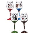Wine Glasses with Initials
