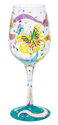 Amazon.com: Lolita Love My Wine Glass, Social Butterfly: Kitchen & Dining