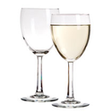 Bulk Luminarc Clear Wine Glasses with Facet-Cut Stems, 8.5 oz. at DollarTree.com