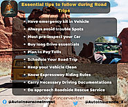 Essential tips to follow for Safe road trips | Auto Insurance Invest
