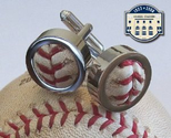 New York Yankees Game Used Baseball Cufflinks