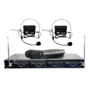 Amazon.com : Pyle-Pro PDWM4300 4 Mic VHF Wireless Rack Mount Microphone System : Musical Instruments