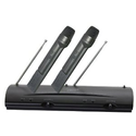 Amazon.com: Pyle-Pro PDWM2100 Professional Dual VHF Wireless Handheld Microphone System: Musical Instruments