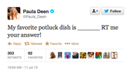 What not to tweet when your brand is in crisis - Paula Deen Situation