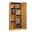 Amazon.com: Oak Home or Office Storage Cabinet Organizer - Great as a Kitchen Food Pantry + Grocery Storage for Extre...
