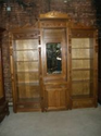 Oak Bookcase Wall Unit