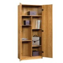 Oak Bookcase with Cupboard and More