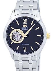 Orient Open Heart Automatic FAG03002B0 Mens Watch – Timepiecestowatches.com