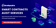 Smart Contracts Audit Services | Hire Smart Contract Developer - Developcoins