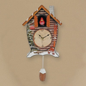 Mark Feldstein & Associates, Inc Ckwc Cuckoo Clock Snowy Cabin