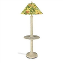 Amazon.com : Catalina Outdoor Floor Lamp with Attached Tray Table and Sunbrella Shade Shade Color: Soleil : Home Impr...