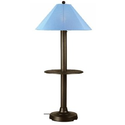 Amazon.com - Catalina Floor Lamp Bronze/With Table - Floor Lamps With Tray