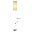 Amazon.com : Adesso 4033-22 Concierge Floor Lamp, Satin Steel : Office Lamp : Home Improvement