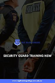 Security Guard Training NSW