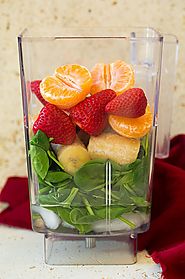 Strawberry Spinach Green Smoothie - Cooking Classy