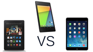 iPad Mini 2 vs Amazon Kindle Fire HDX vs Nexus 7 2013: The Battle For Xmas Domination Begins!