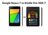 Kindle Fire HDX vs. Google Nexus 7
