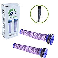 I-clean 2pcs Dyson V8 V6 V7 DC58 DC59 DC61 DC62 Pre Filter, Replacement Dyson Vacuum Cleaner Parts /Attachments, Part...