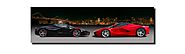 Shop Online Dueling LaFerraris Canvas Print or Car Poster