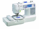 Brother SE400 Combination Computerized Sewing and 4x4 Embroidery Machine With 67 Built-in Stitches and more