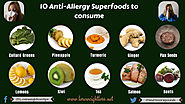 10 Superb Anti-Allergy Superfoods to consume | Lose Weight Loss