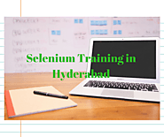 Selenium Training in Hyderabad