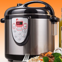 Secura 6-in-1 Electric Pressure Cooker 6qt, 18/10 Stainless Steel Cooking Pot, Pressure Cooker, Slow Cooker, Steamer,...