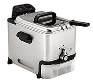 T-fal FR8000 Oil Filtration Ultimate EZ Clean Easy to clean 2.6-Pound / 3.5-Liter Fry Basket Stainless Steel Immersio...