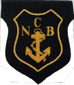 NCB Bullion wire patch - shield Crest - Blazer Badge - Hand Custom Embroidered Patch wire Bullion Crests