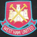 West Ham United Patches - Football Club Handmade badges