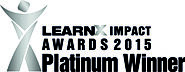 G-Cube wins LearnX Impact Award 2015 in Best Learning Design - Mobile App category