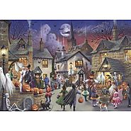 Jumbo Halloween Jigsaw Puzzle - Puzzle Haven