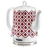 BELLA 14102 Ceramic Kettle, Red